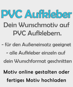 PVC-Folien Aufkleber