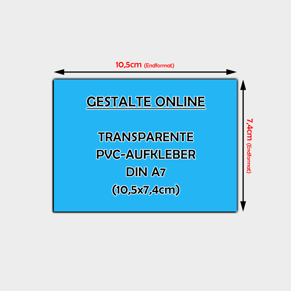 Aufkleber Gestalten Transparent transparente pvc aufkleber online gestalten din a7 7 4 x Aufkleber Gestalten Transparent transparente pvc aufkleber online gestalten din a7 7 4 x