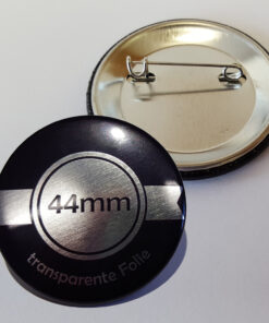 44mm silber buttons bestellen