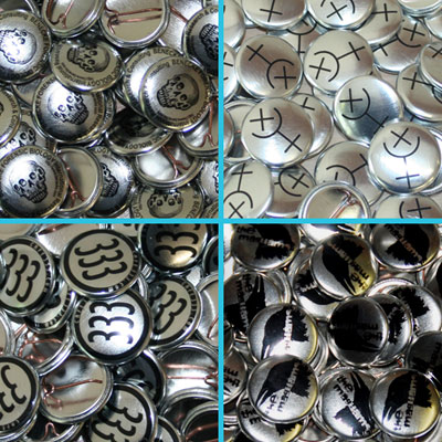 Silber Bandbuttons bestellen