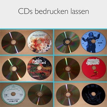 CD bedrucken im BandShop